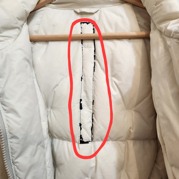 Add Goose Down Parka Coat Size 14 - Picture 17 of 17